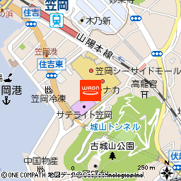 マルナカ笠岡店付近の地図
