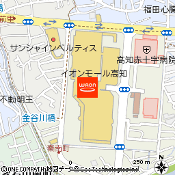 CORNERS SPORTSAUTHORITY 高知付近の地図