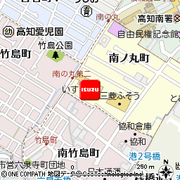 いすゞ自動車中国四国株式会社・高知支店付近の地図