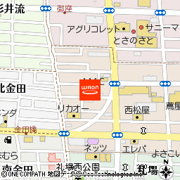 ｍａｃ御座店付近の地図