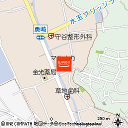 マルナカ勇崎店付近の地図