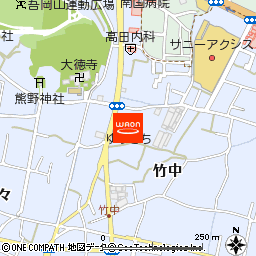 ホームセンターゆうきち付近の地図