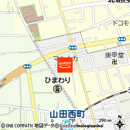 マルナカ土佐山田店付近の地図