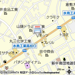 つばめガス株式会社   倉敷支社付近の地図