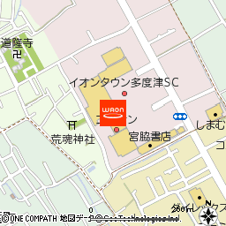 ザ・ビッグ多度津店付近の地図