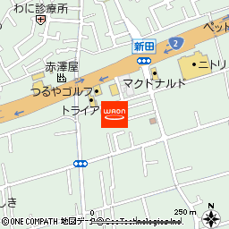 Ｓｋｙ　Ａｕｔｏ付近の地図