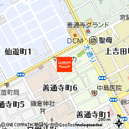 マルナカ善通寺店付近の地図