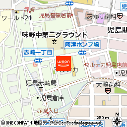 マルナカ児島店付近の地図