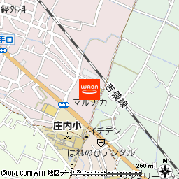 マルナカ小山店付近の地図