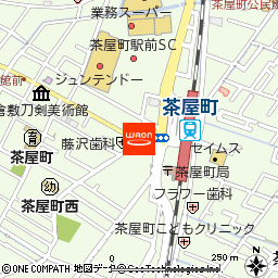 ヘアーメイクワシントン茶屋町店付近の地図