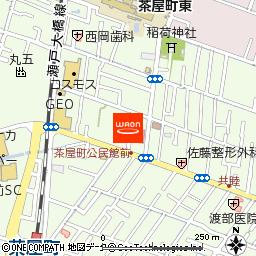 アイ薬局茶屋町店付近の地図