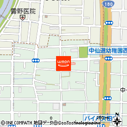 ＰａｔｉｓｓｅｒｉｅＫｏｕ付近の地図