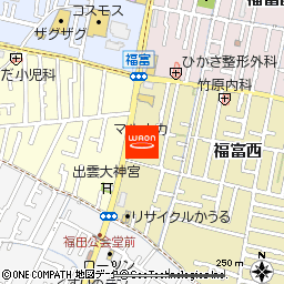 マルナカ福富店付近の地図