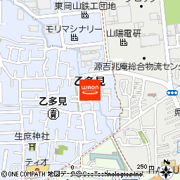 宮脇書店東岡山店付近の地図