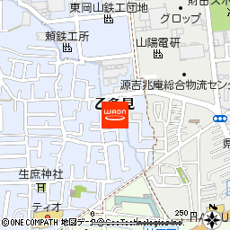 宮脇書店東岡山店付近の地図