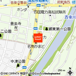 マルナカ郷東店付近の地図