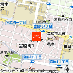 マルナカ宮脇店付近の地図