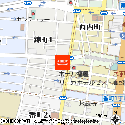 マルナカ広場店付近の地図