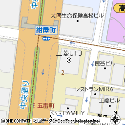 高松支店付近の地図