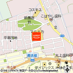 マルナカ平島店付近の地図