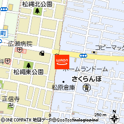 ありがたい本舗　木太店付近の地図