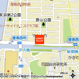 マルナカ屋島西町店付近の地図