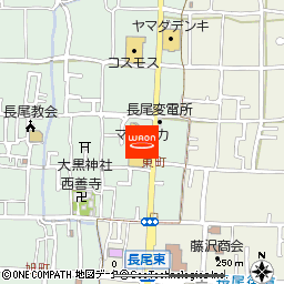 マルナカ長尾店付近の地図