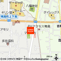 マルナカ鴨島店付近の地図