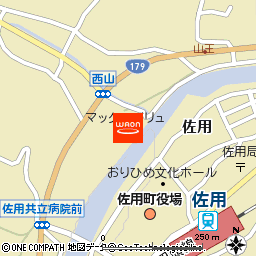 マックスバリュ佐用店付近の地図