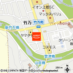 マックスバリュ上郡南店付近の地図