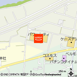 パワーシティ鴨島店付近の地図