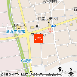 マルナカ石井店付近の地図