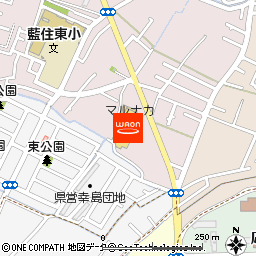 マルナカ成長店付近の地図