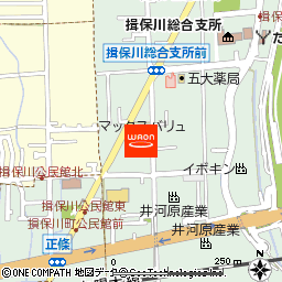 マックスバリュ揖保川店付近の地図