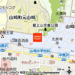 ジョーシン山崎イオン店付近の地図