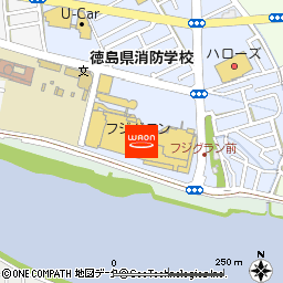 カプリチョーザ　フジグラン北島店付近の地図