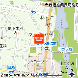 マックスバリュ山崎店付近の地図