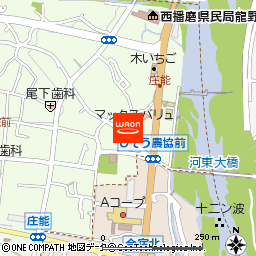 マックスバリュ山崎店付近の地図