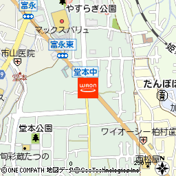 ヘアーメイクワシントン龍野店付近の地図