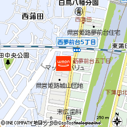 マックスバリュ城山店付近の地図