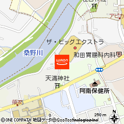 ザ・ビッグエクストラ阿南店付近の地図