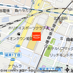 マックスバリュイオンタウン姫路店付近の地図