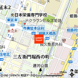 姫路キャッスルホテル付近の地図