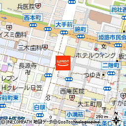 中井三成堂付近の地図