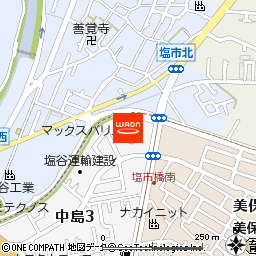 マックスバリュ中島店付近の地図