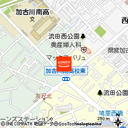 マックスバリュ友沢店付近の地図