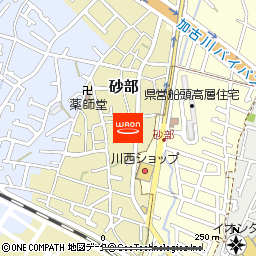 ジョーシンイオンタウン加古川店付近の地図