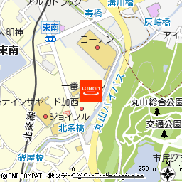 ヘアーメイクワシントン加西店付近の地図