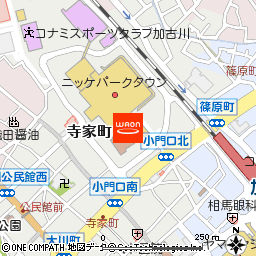ピーチクラブ加古川店付近の地図
