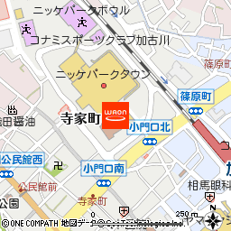 ピーチクラブ加古川店付近の地図